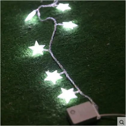 Новогодняя светодиодная гирлянда со звездами 30 м|luces de navidad|led cristmasstring lights |