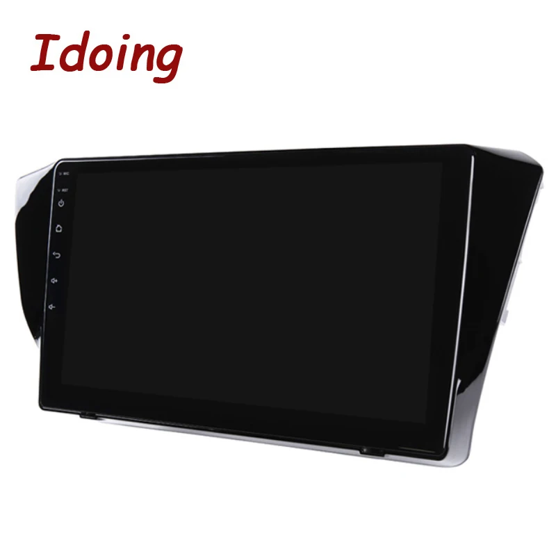 Автомобильный мультимедийный плеер Idoing 10 2 дюйма 1DIN Android 8 0 2.5D IPS 4 Гб + 64 ГБ