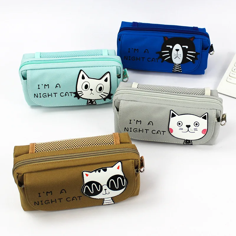 Милый школьный пенал для девочек чехол ручек сумка канцелярских принадлежностей