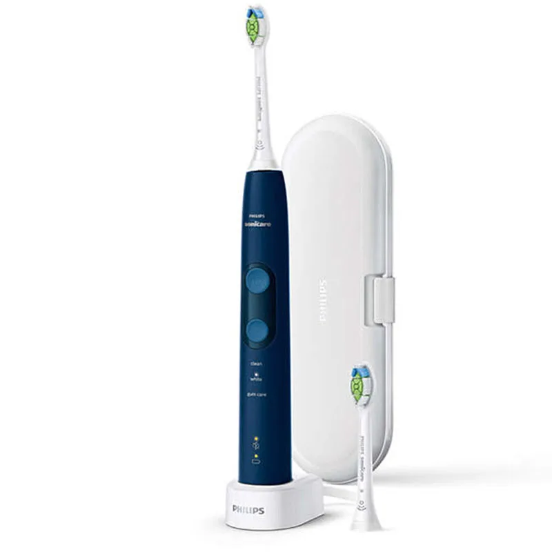 Philips электрическая зубная щетка Sonicare HX6851 инновационная Очистка потока глубокое очищение скорость зондирования защита зубная щетка для десен