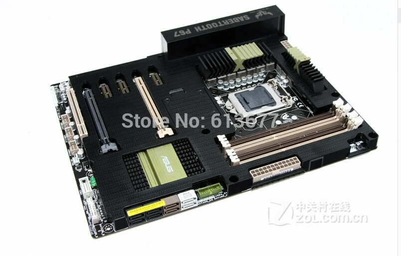 Бесплатная доставка оригинальная материнская плата для ASUS SaberTooth P67 LGA 1155 DDR3 32 Гб
