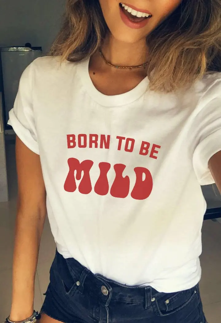 Born To Be Мягкая футболка гранж tumblr Feminina хиппи camisetas уличный стиль эстетическое