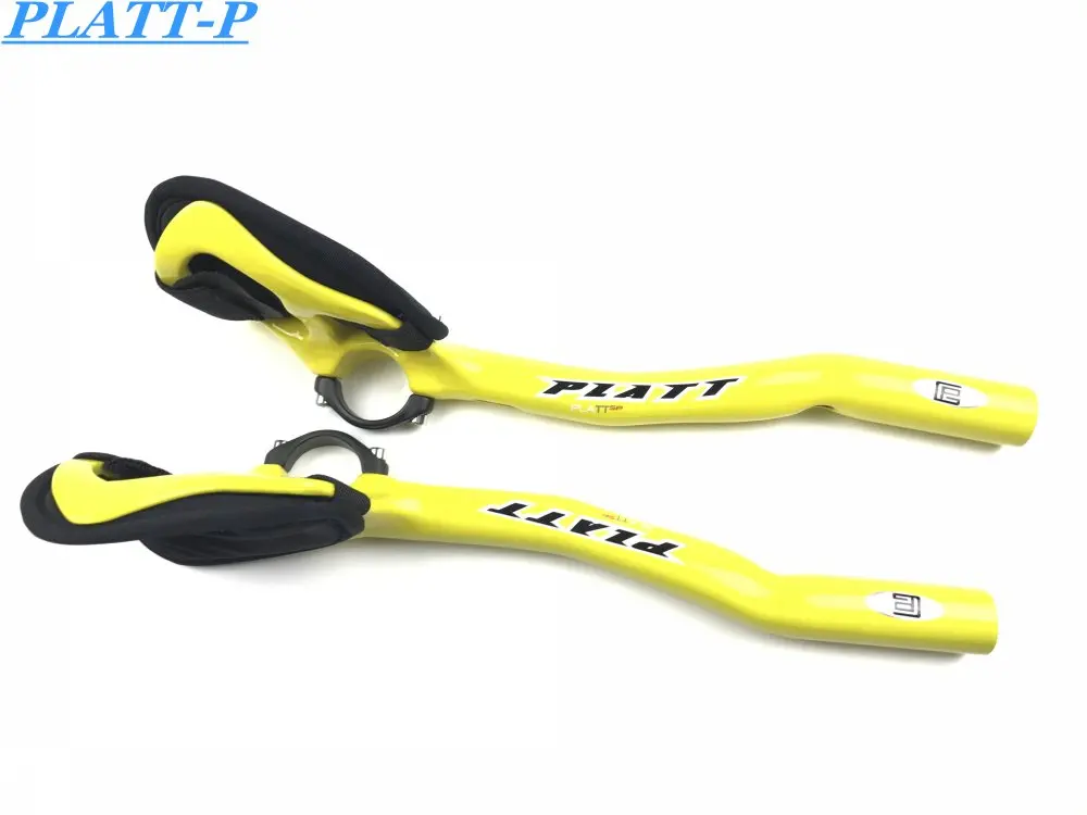 Новый PLATT отделка отдых бар TT руль полностью углеродный для велосипеда от