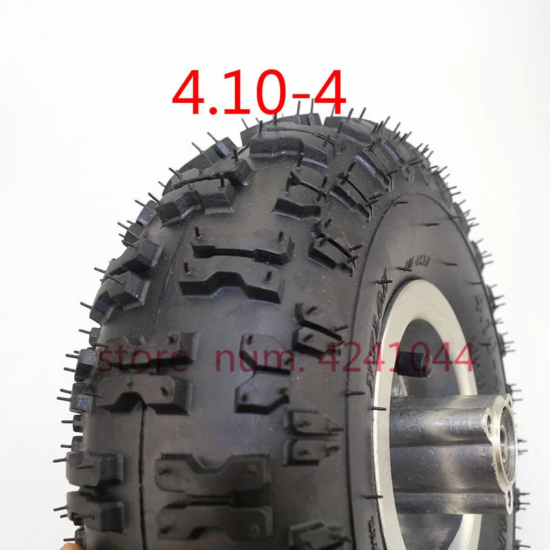 4,10-4 410-4 4,10x4 410x4 колеса 4,10-4 шины внутренняя труба и 4 дюйма литые диски подходят ATV Quad Go Kart 47cc 49cc внедорожные