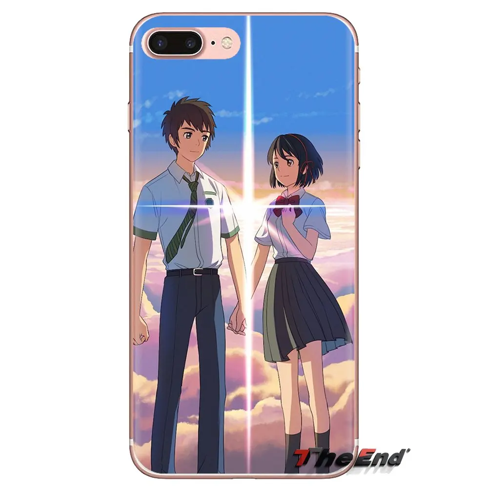 Transparent Soft Cases Covers Your Name Anime For iPod Touch Apple iPhone 4 4S 5 5S SE 5C 6 6S 7 8 X XR XS Plus MAX |
