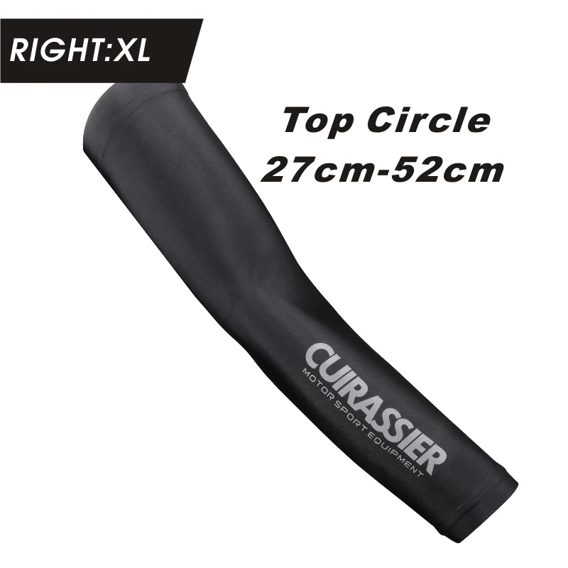 Right-Size XL Cuirassier ST01 Упругие компрессионные рукава Рукава Обогреватели Лето Охлаждение Защитная тату Обложка УФ-защита Бейсбол Баскетбол Длинные перчатки ЕЗДА НА ВЕЛОСИПЕДЕ ЕЗДА на открытом воздухе на открытом воздухе - Цвет: Right-Size XL