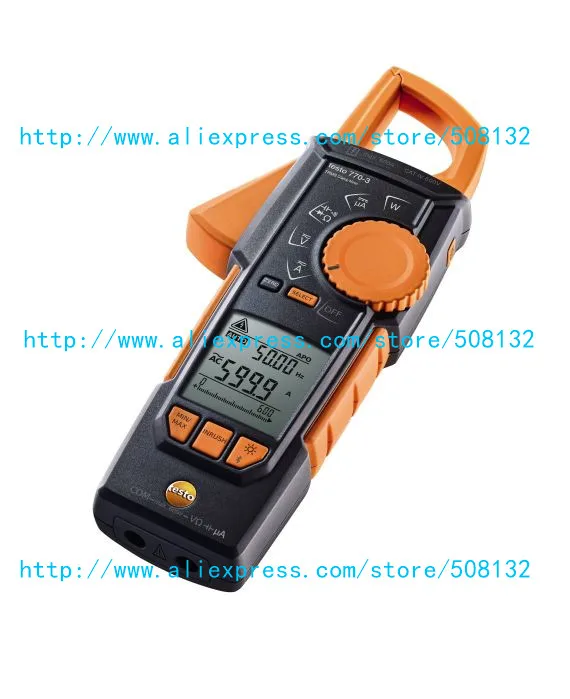 Testo 770 3 Клещи 0590 7703 Улучшенный метод TRMS|method| |