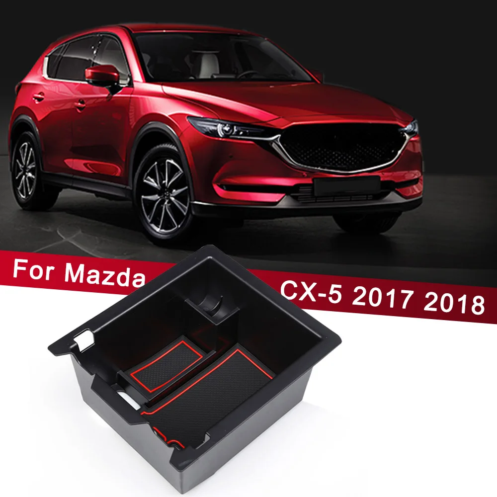 Ящик для хранения в подлокотнике автомобиля для Mazda CX5 CX-5 Авто центральная консоль Органайзер контейнер держатель коробка аксессуары Стайлинг
