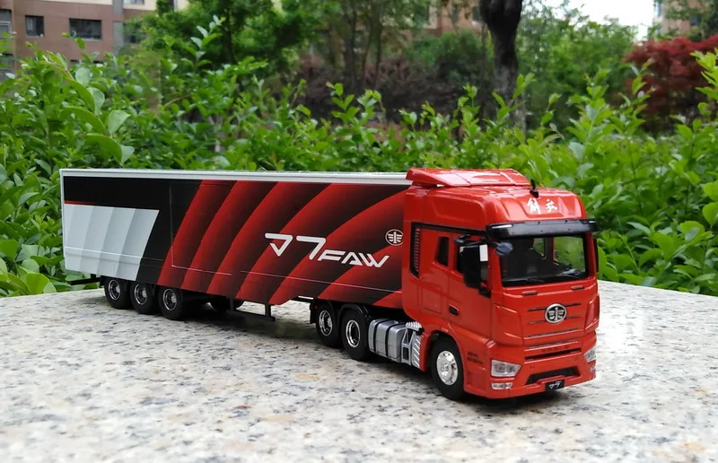 Изысканная Коллекционная модель из сплава подарок в масштабе 1:64 FAW J7 тяжелый