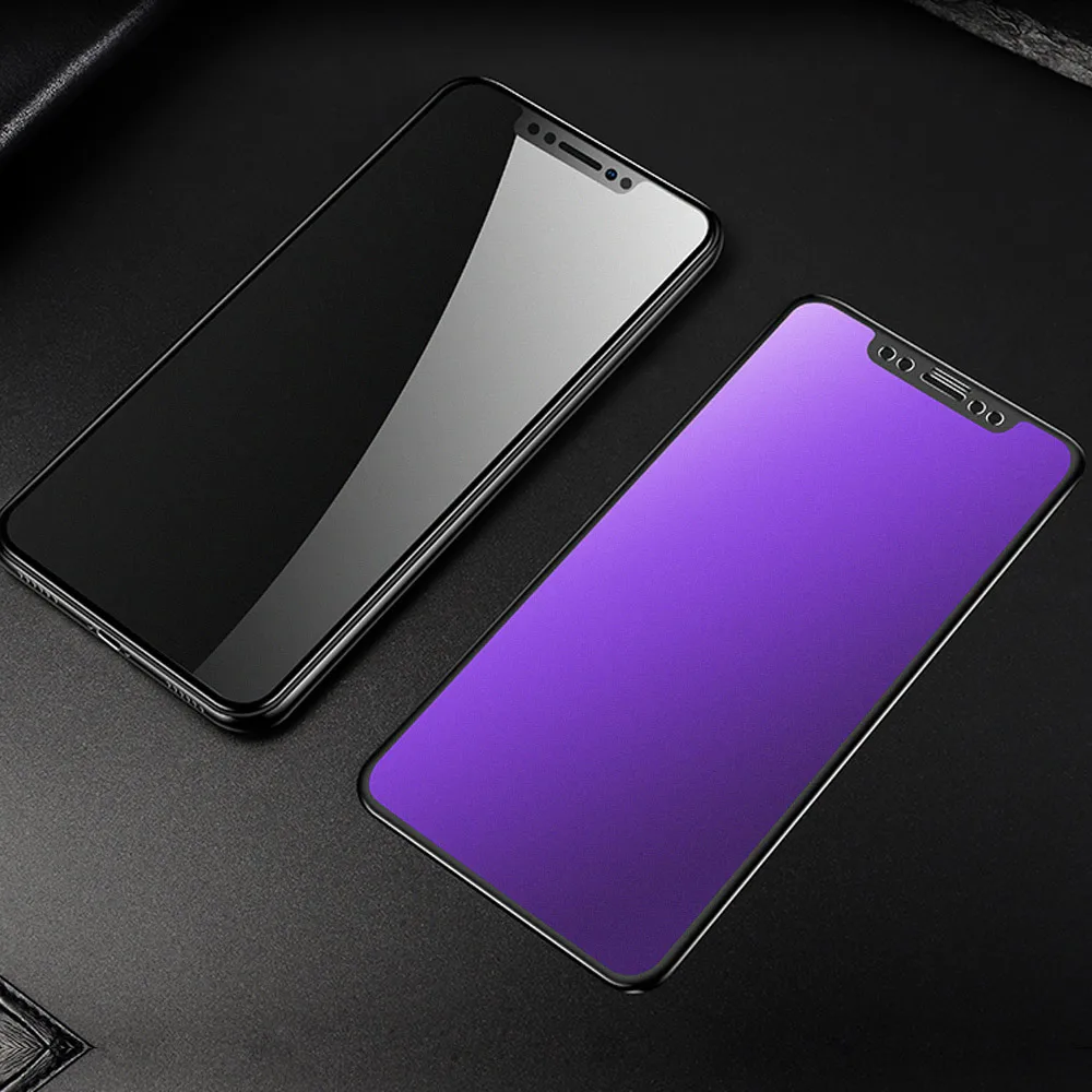 SMORSS 3 шт Blu-Ray Защитная пленка для телефона iphone X матовое HD закаленное стекло 5D