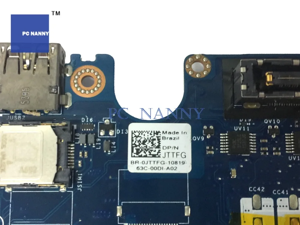 Материнская плата PCNANNY JTTFG 0JTTFG ZAM70 LA-A901P для DELL Latitude E5450 Intel Core i5 5200U 2 20 ГГц HD 5500