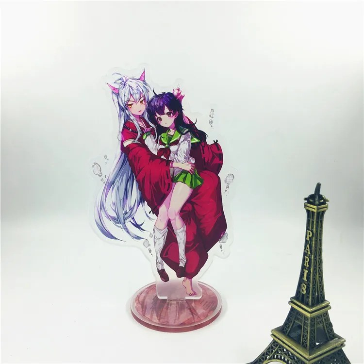 Аниме Inuyasha Sesshoumaru Sengoku Otogizoushi фигурка на акриловой подставке настольные украшения Коллекция Модель игрушки куклы Подарки