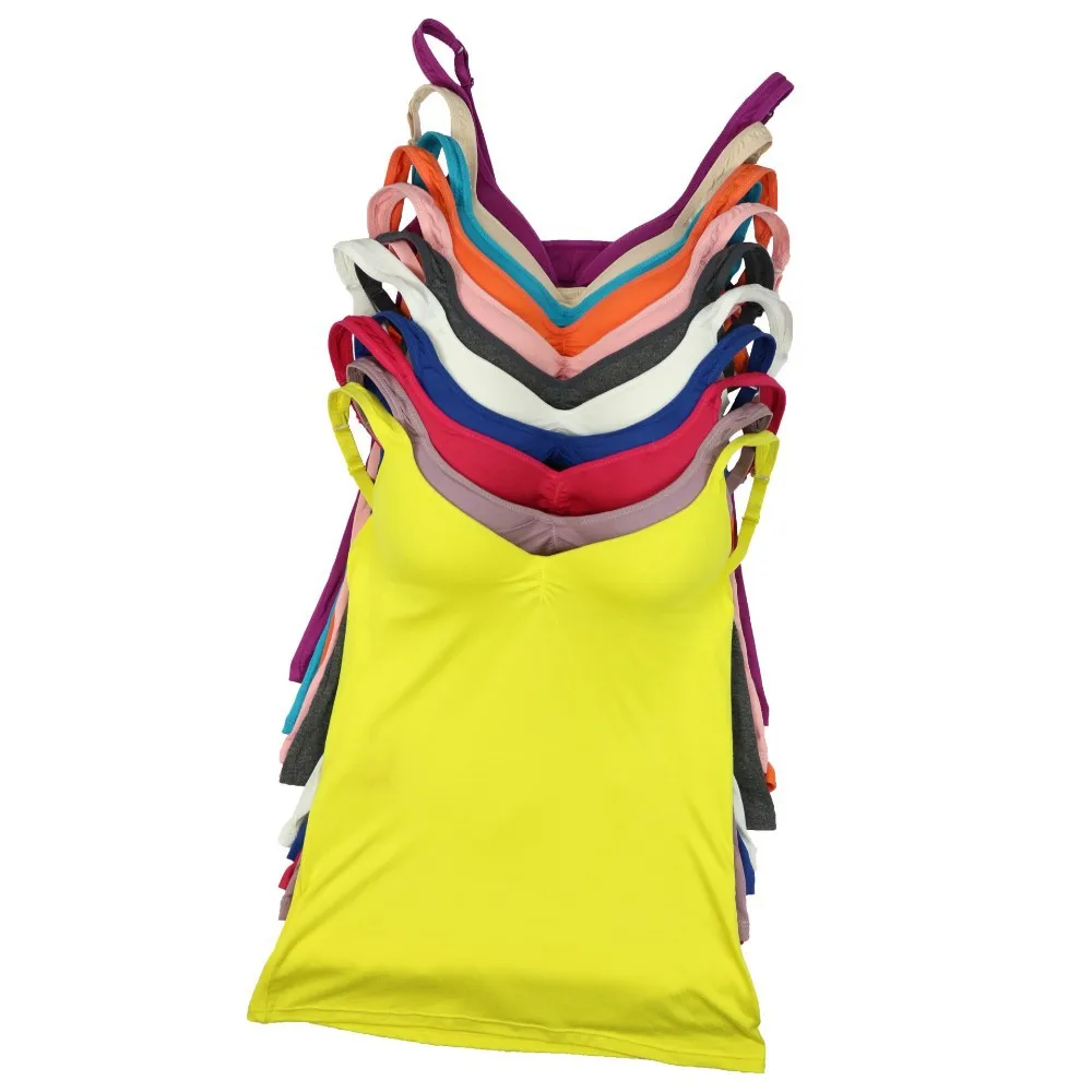 8 Цветов Горячие Продажа Майка Бюстгальтер Модальные Регулируемый Ремень