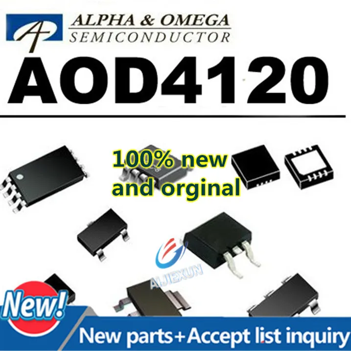 10 шт. 100% новое и оригинальное IC aod4120 D4120 MOS n канальный режим Повышение полевой