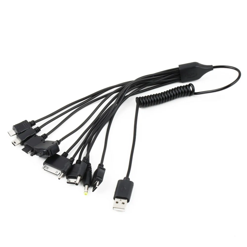 10 в 1 USB мульти зарядное устройство выдвижной телефонный кабель для iPhone для htc Универсальный Лидер продаж Прямая поставка