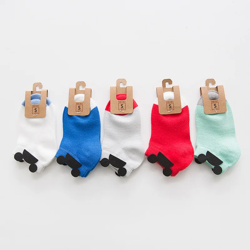 Носки хлопковые трехмерные унисекс большие и маленькие с Микки Маусом | Мать