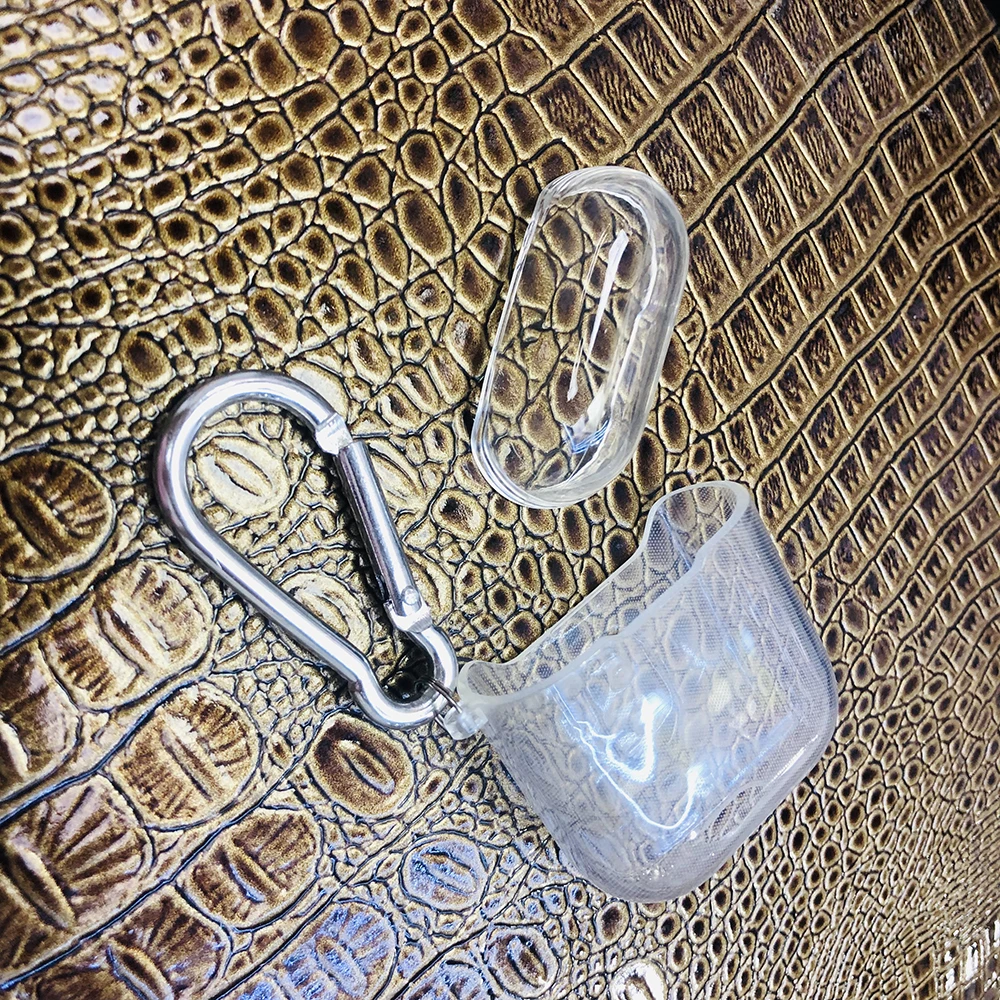 Новинка для airpods Transpare чехол Чехол s TPU прозрачный чехол с текстурой углеродного волокна для наушников apple аксессуары электрическая схема