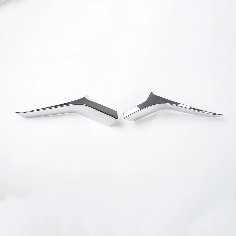 Chrome SHINEKA ABS углеродное волокно Боковая дверь зеркало заднего вида Накладка для Chevrolet Camaro+ Автомобильный Стайлинг внешние аксессуары - Название цвета: Chrome