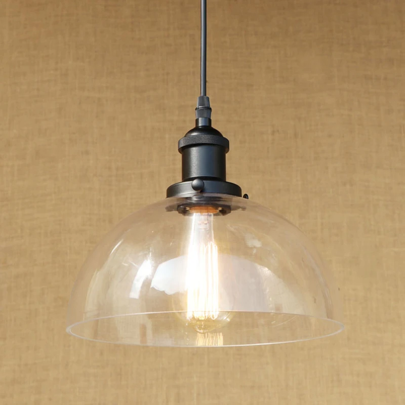 Современные светодиодные лампы Эдисона подвесной светильник Полукруглый