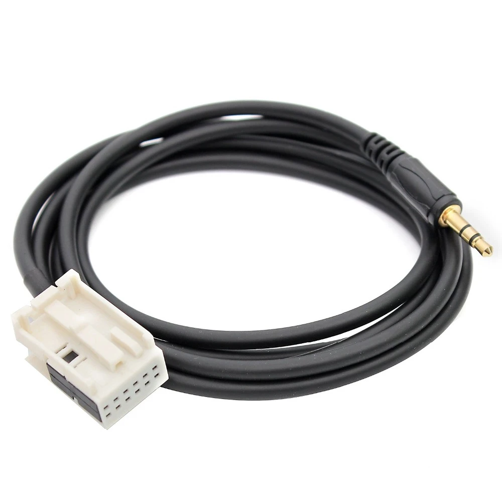 Автомобильный 12Pin CD Changer 3 5 мм аудио адаптер Aux кабель для Benz W169 W221 W251 W245 CL