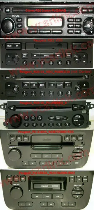 Yatour YT-BTA Bluetooth автомобильный комплект AUX адаптер для peugeot 307 Citroen RD3 RB2 RM2 Van-bus беспроводной A2DP воспроизведение