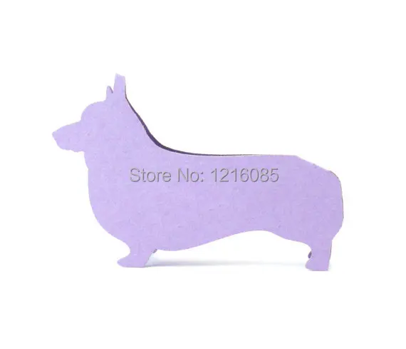 

free shipping Corgi Place Cards Seating Card, Rustic Wedding Escort Cards, Dog Bone pet birthday party table name card