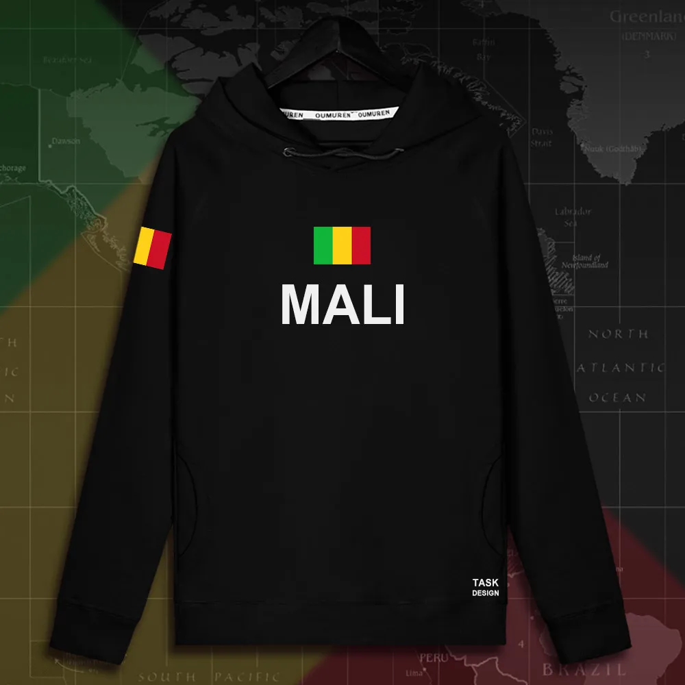 

Мужская толстовка с капюшоном Республика Мали MLI Malian ML, пуловеры, толстовки, Мужская толстовка, новая уличная одежда, спортивная одежда, спор...