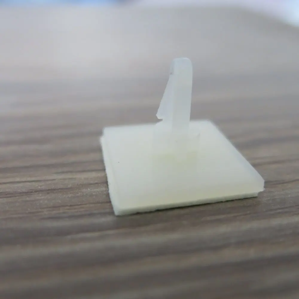 50 шт. самоклеящиеся нейлоновые пластиковые зажимы 4 мм|plastic nylon spacers|plastic spacerstick on |