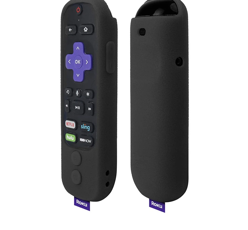 Для Roku ультра пульт дистанционного управления чехол SIKAI силиконовый защитный чехол Кнопка питания противоударный Противоскользящий анти-Потеря с ремешком на руку