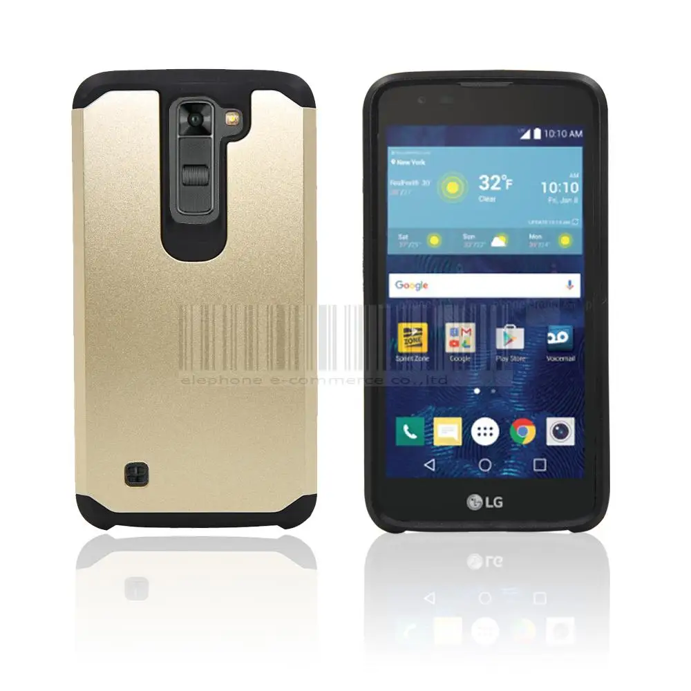 TPU+PC Rubber Hybrid Protective Armor Case For LG K7/Tribute 5 LS675/M1 X210 X210DS MS330 Hard Impact Cover |