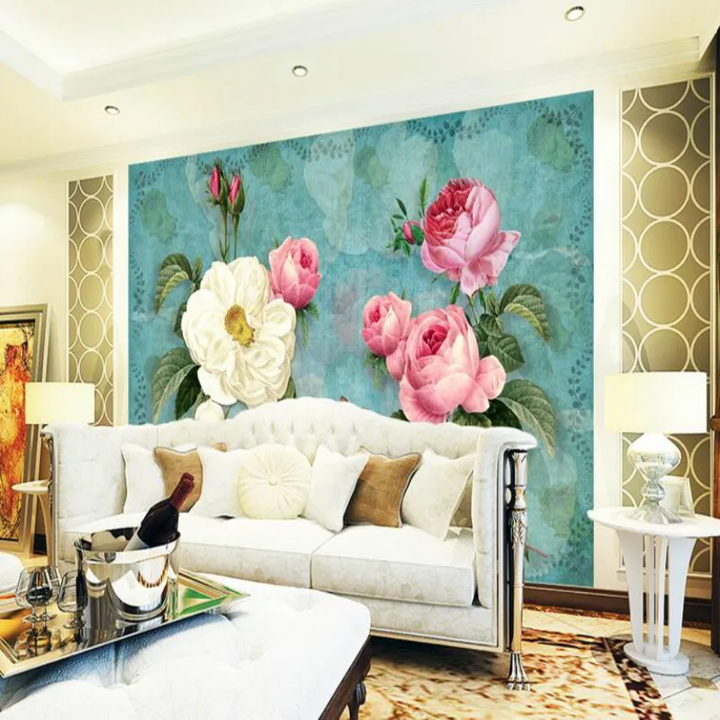 Настенные 3D обои на заказ для украшения дома Современная картина маслом