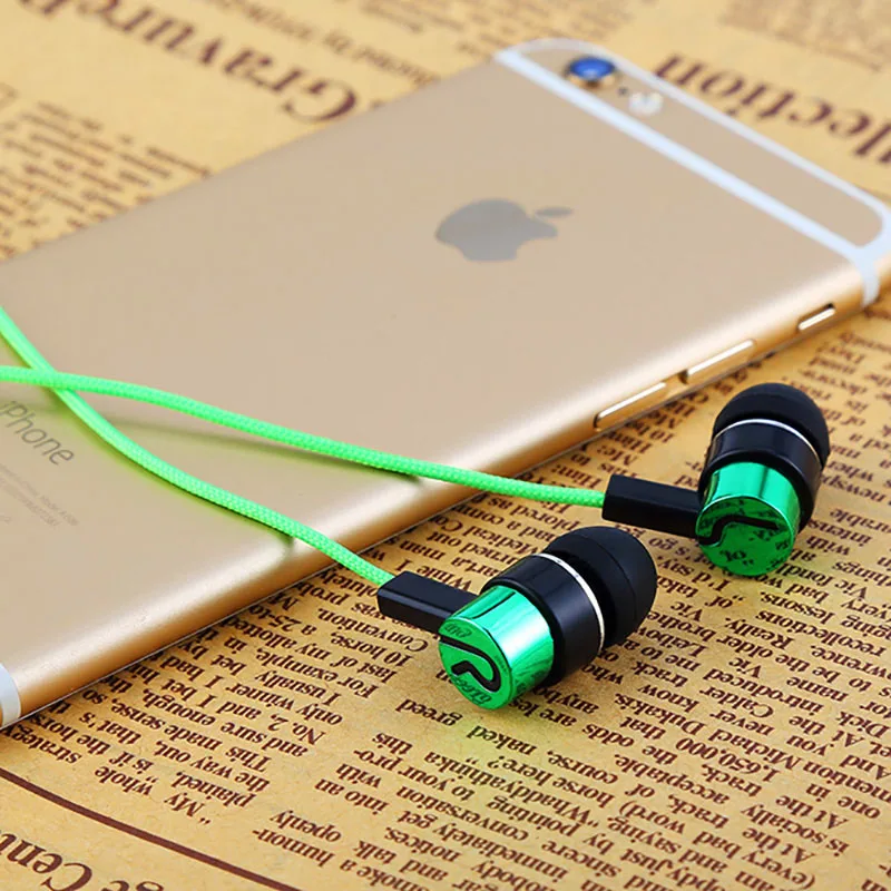 Тканевые наушники шумоизоляция гарнитура универсальные 3 5 мм тканые из волокна