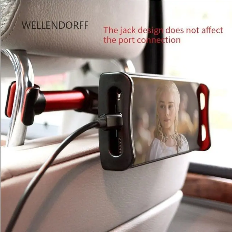 Universal Phone &amp Tablet Car Holder for IPad 2 3 4 Mini Air Back Seat Stand Iphone X Xs Xr Max 8 Plus Xiaomi Mount | Мобильные