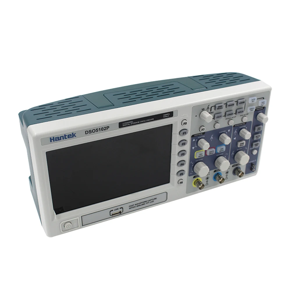 Цифровой осциллограф DSO5102P 100 МГц 2 канала 1 Гвыб./с 7-дюймовый Tft ЖК-дисплей лучше