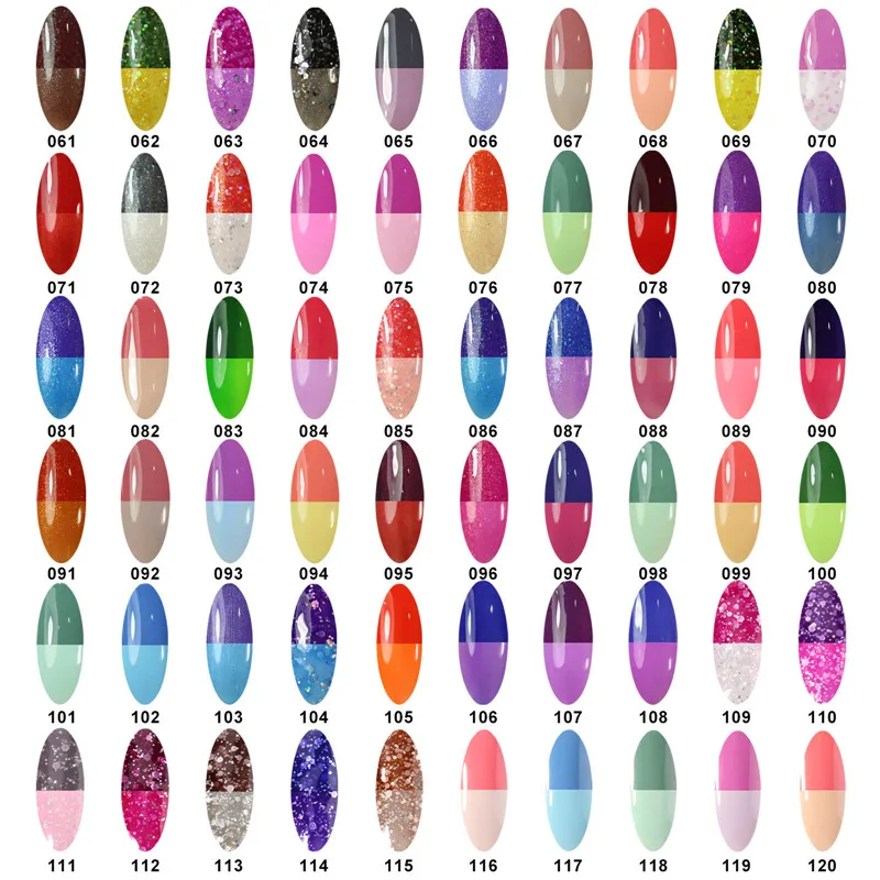 Y & S ногтей Цвет изменение Температура гель для UV лак Pro Nail светодио дный Soak Off