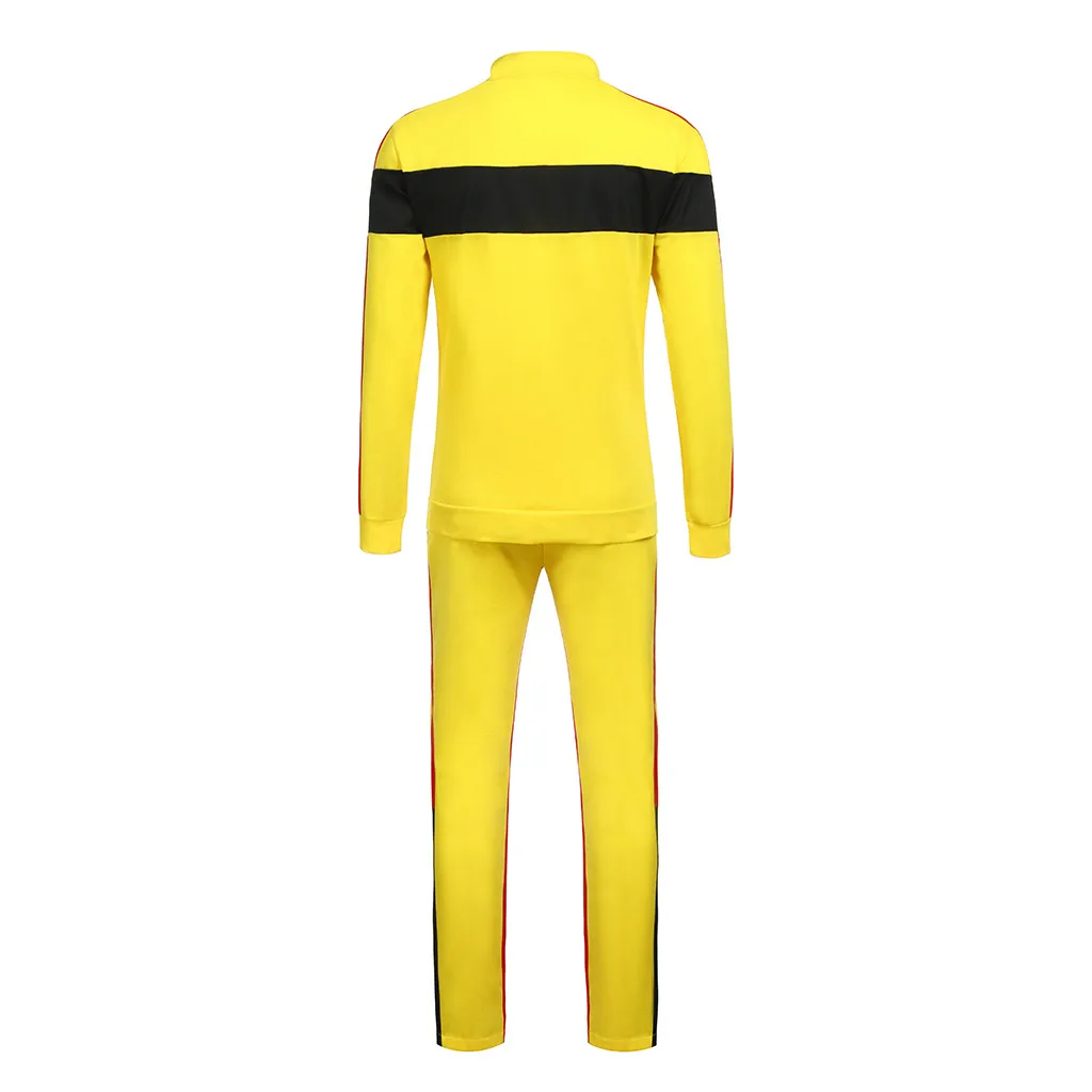 Ropa hombre Мужская спортивная одежда для влюбленных Большие размеры спортивные костюмы с прострочкой полосы на молнии карман спортивный костюм толстовка с капюшоном для бега