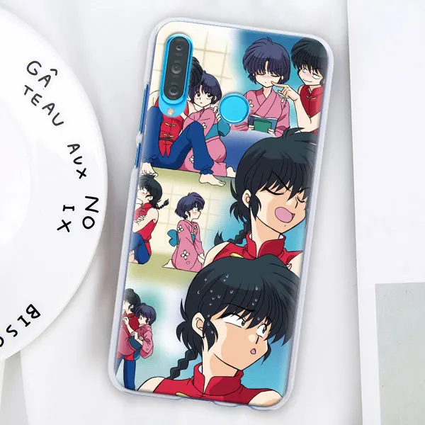 002 Футляр для телефона Ranma 1 2 для huawei P30 Pro P10 P20 P30 Lite P8 P9 Lite P Smart Plus - Цвет: 002