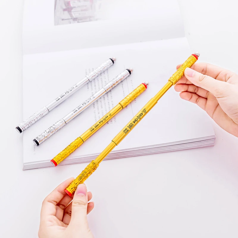 Креативный золотой обруч телескопическая гелевая ручка канцелярские