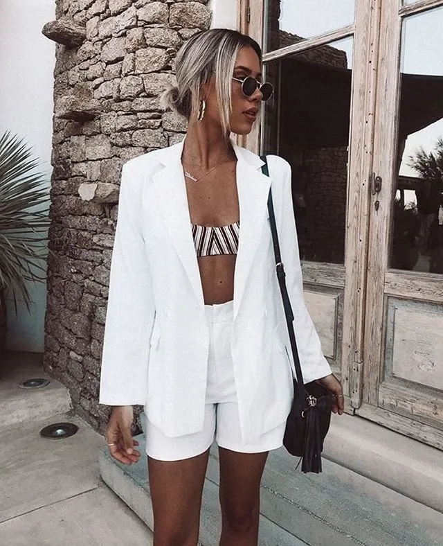 Большой размер профессиональный костюм весна и лето женский Повседневный