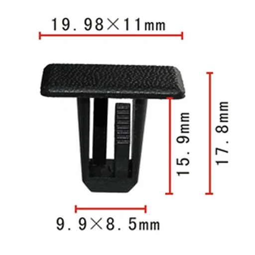 

100x HIGH QUALITY For 1999-2012 Grand Cherokee Rocker Panel Clips 5FR56DX9