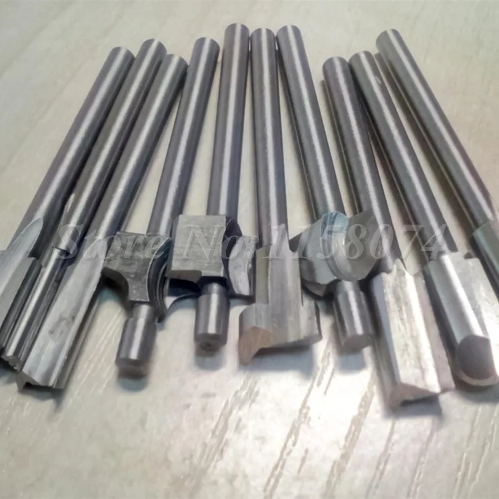 HSS Маршрутизатор биты деревянные фреза Деревообработка Ножи край ремонт плотник