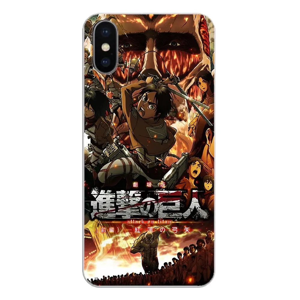 Силиконовый чехол-кошелек японский Leonhart Annie comics Attack on Titan для Xiaomi Mi A1 A2 5X 6X 8 lite SE Pro
