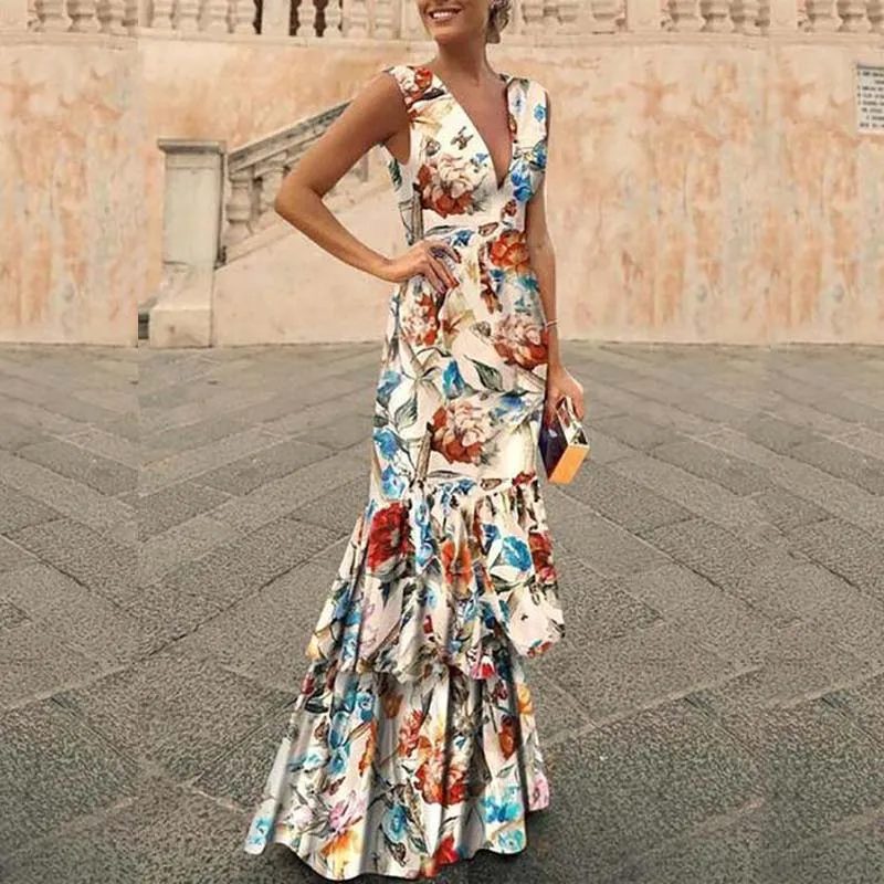 Женское вечернее платье без рукавов элегантные платья с треугольным вырезом и