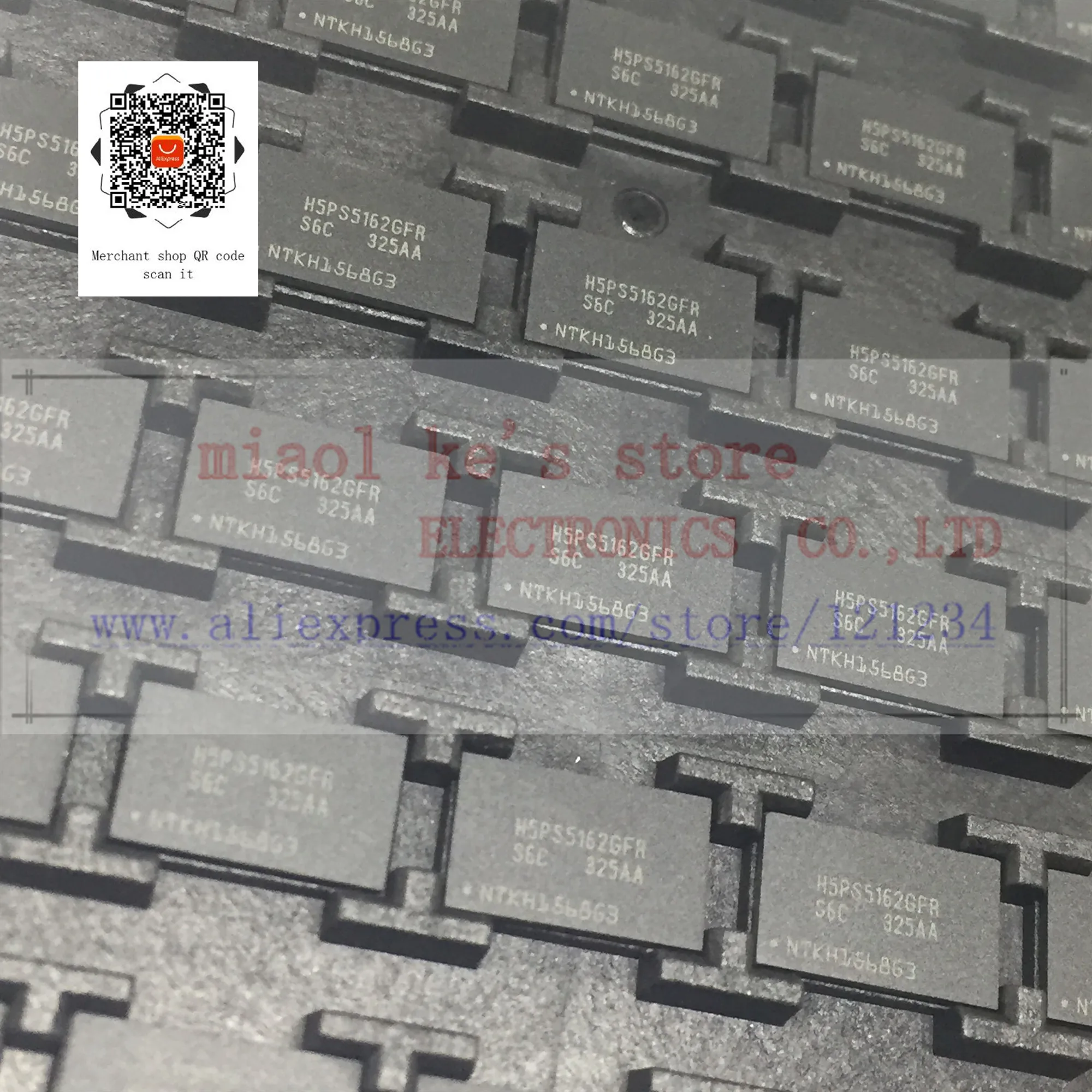 [1 шт. ~ 10 шт.] 100% Новый оригинал Чип памяти DDR2 H5PS5162GFR-Flash память 512 Мб частицы FBGA84 |