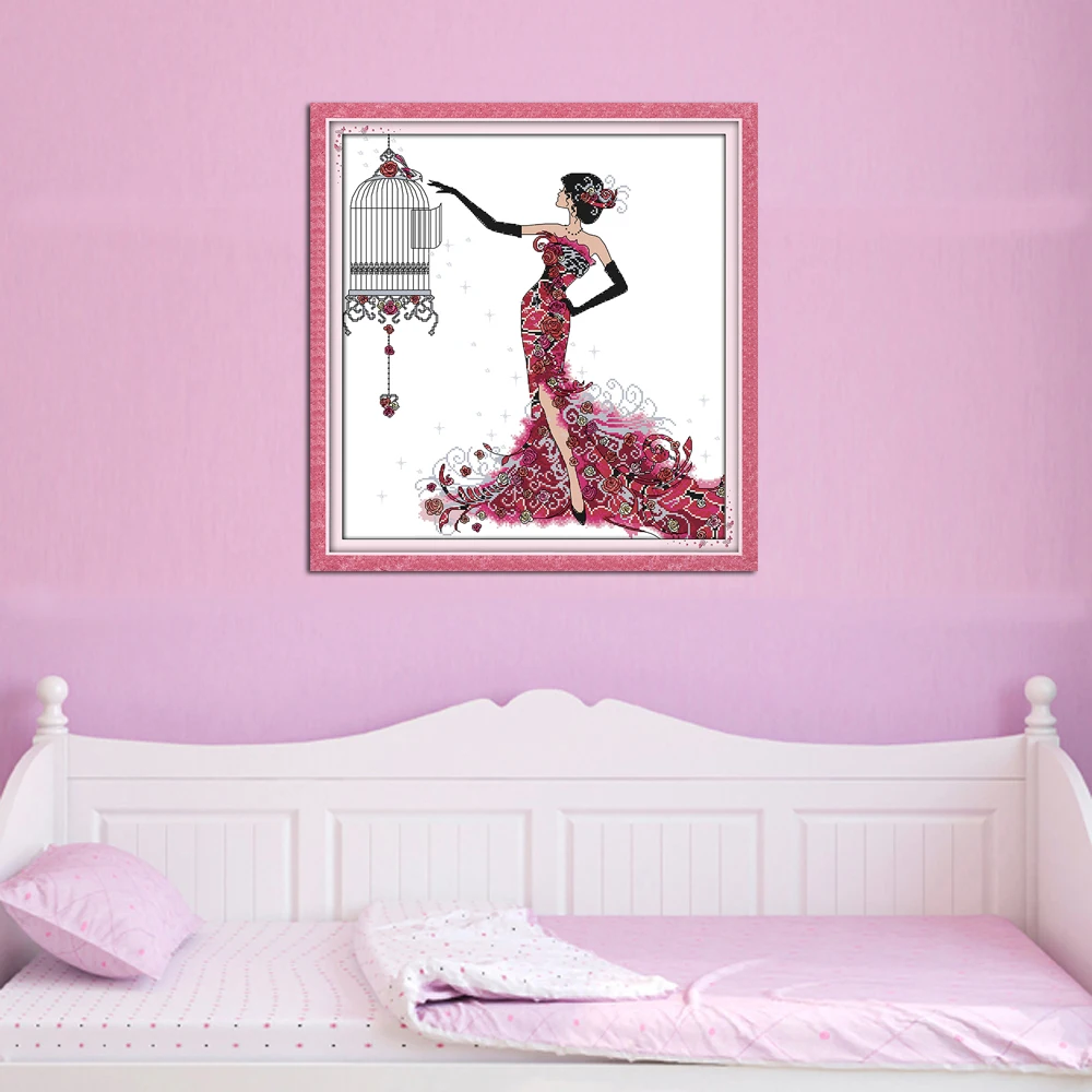 Домашний декор Joy Sunday Grace Beauty Набор для вышивки крестиком R476 14CT 11CT|joy sunday|counted cross