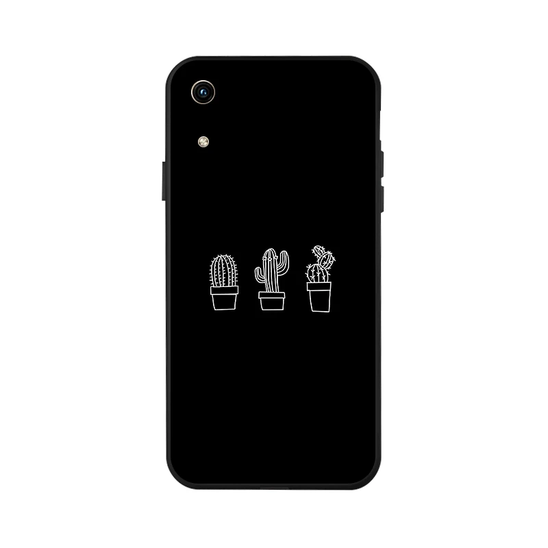 Чехол для Huawei Honor 8A мягкая задняя крышка из ТПУ чехол телефона с отпечатком пальца