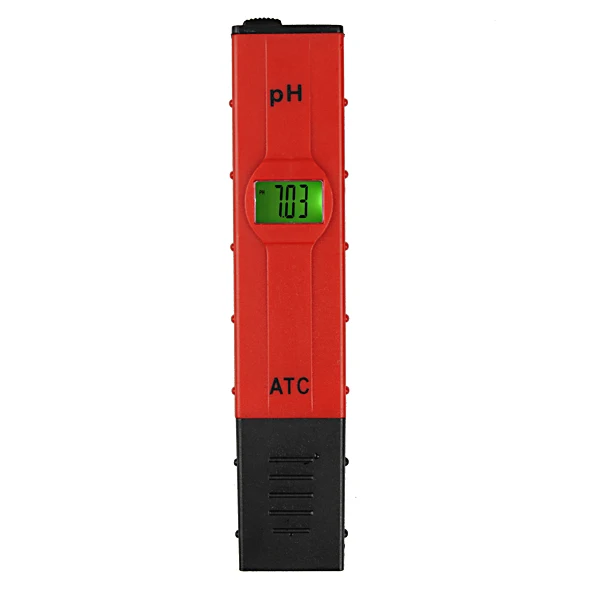 PH-2011 0.00-14.00PH Digital LCD Water PH Meter Test Pen with Screwdriver &amp 2 Buffer Powder for Aquarium Pool Laboratory | Инструменты