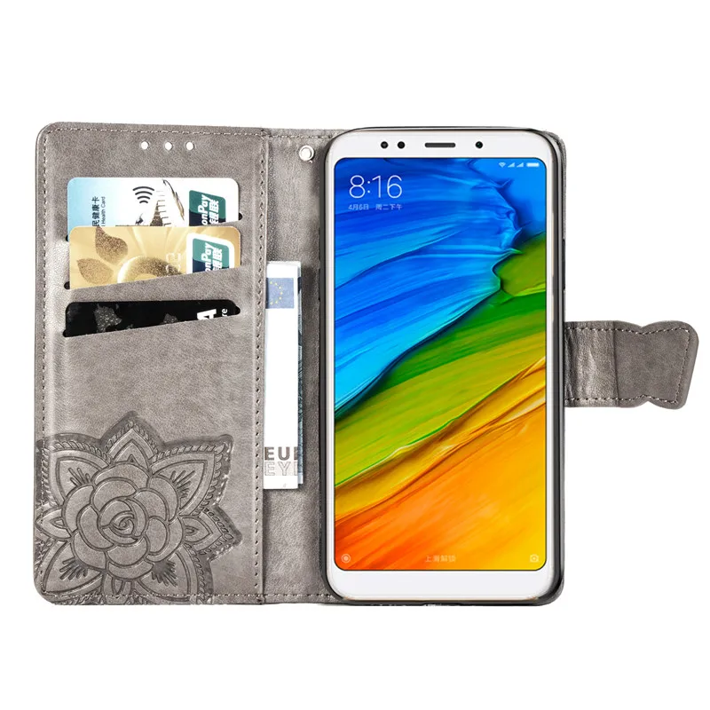 Чехол для Redmi Note 8T с бабочкой Xiaomi Mi 9 10 A3 6A 5 + кожаный чехол Бумажник телефона 7 9S 8 6