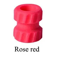 Rose red EDC DIY бусы на веревочке светящаяся подвеска светящийся материал подвеска «Нож» механическое зубчатое лезвие бусины - Цвет: Rose red