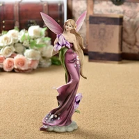1pcs europe resin angel creative fashionable figurines tabletop crafts home decoration accessories wedding gifts